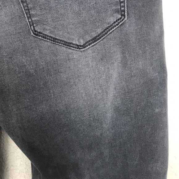 Sam Edelman Jeans "The Kitten" Mid-Rise Skinny Ankle Gray Stretchy Size 30 - Picture 12 of 15